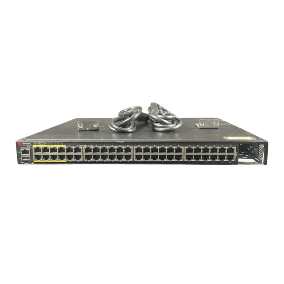 Restored Brocade ICX7450-48P 48 Port PoE+ Gig Switch w/ Dual AC (Refurbished)