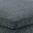 thumbnail image 2 of 37 Inches Fabric Upholstered Wooden Ottoman- Gray, 2 of 5