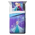 thumbnail image 2 of Jay Franco la Reine des Neiges Ensemble de Lit Simple Magique d'Hiver 5 Pcs - (Produit Officiel Disney), 2 of 5