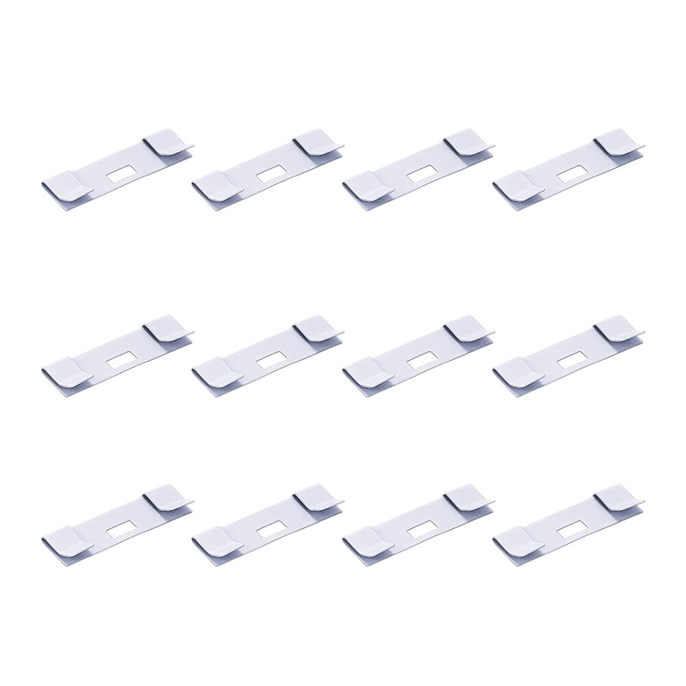 Miangastore Pièces de Rechange pour Store Blanc 12 Pcs 1.9x0.6in