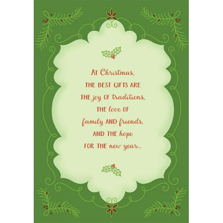 Designer Greetings The Best Gifts Christmas Card