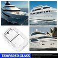 thumbnail image 4 of Marine Window 500x300mm Rounded Slide Window -  Sealing, High Transparency, for Ship Yacht, 4 of 7