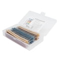 thumbnail image 3 of Kit de resistencia, kit de surtido de resistencias de 600 piezas Kit de resistencia de valores W Kit de resistencia multifuncional, 3 of 14