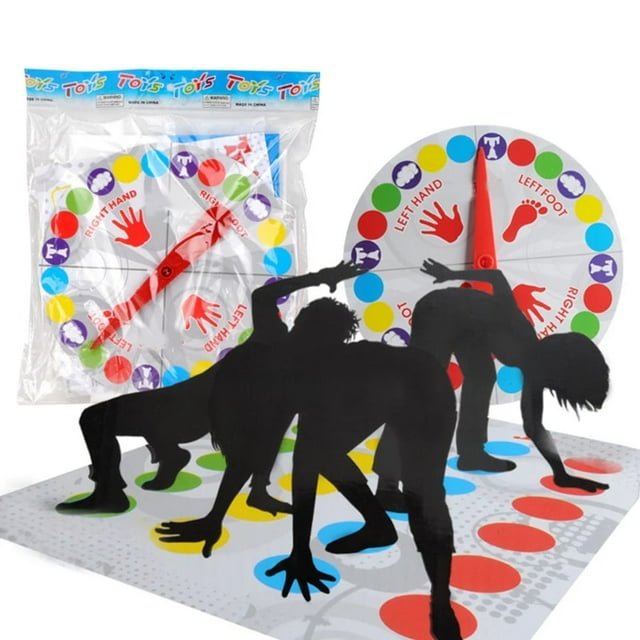 Adult Board Game Body Twist Music Twister Game Props Multiplayer Party Parent-Child Interactive Game Toy
