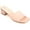 Blush, variant on Journee Collection Womens Jaydin Tru Comfort Foam Slip On Block Heel Sandals