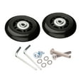 thumbnail image 2 of Luggage Suitcase Wheels Universal Wheel Repair Parts Axles Swivel Caster 50x18mm, 2 of 8