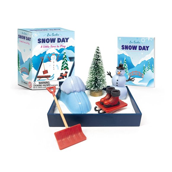 Set Mini de Juego Día de Nieve Zen Garden Running Press