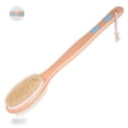 thumbnail image 1 of Cepillo de ducha de bañera con mango largo de doble cara Exfoliante corporal para depurador de espalda Vhermosa JQWJ543, 1 of 4