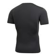 thumbnail image 2 of MesaSe MesaSe PENGXAING Men Summer Compression T-Shirts Quick Drying Basketball Running Short Sleeve Sports Tight Base Layer Tops Black M, 2 of 10
