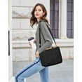 thumbnail image 2 of JennyShop Quality Tote Bag with Compartments, Canvas Tote Bag with Multi-Pocket for Women, Large Crossbody Shoulder Handbag, 2 of 6