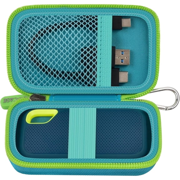 External Hard Flash Drive Case -Green(Box Only)