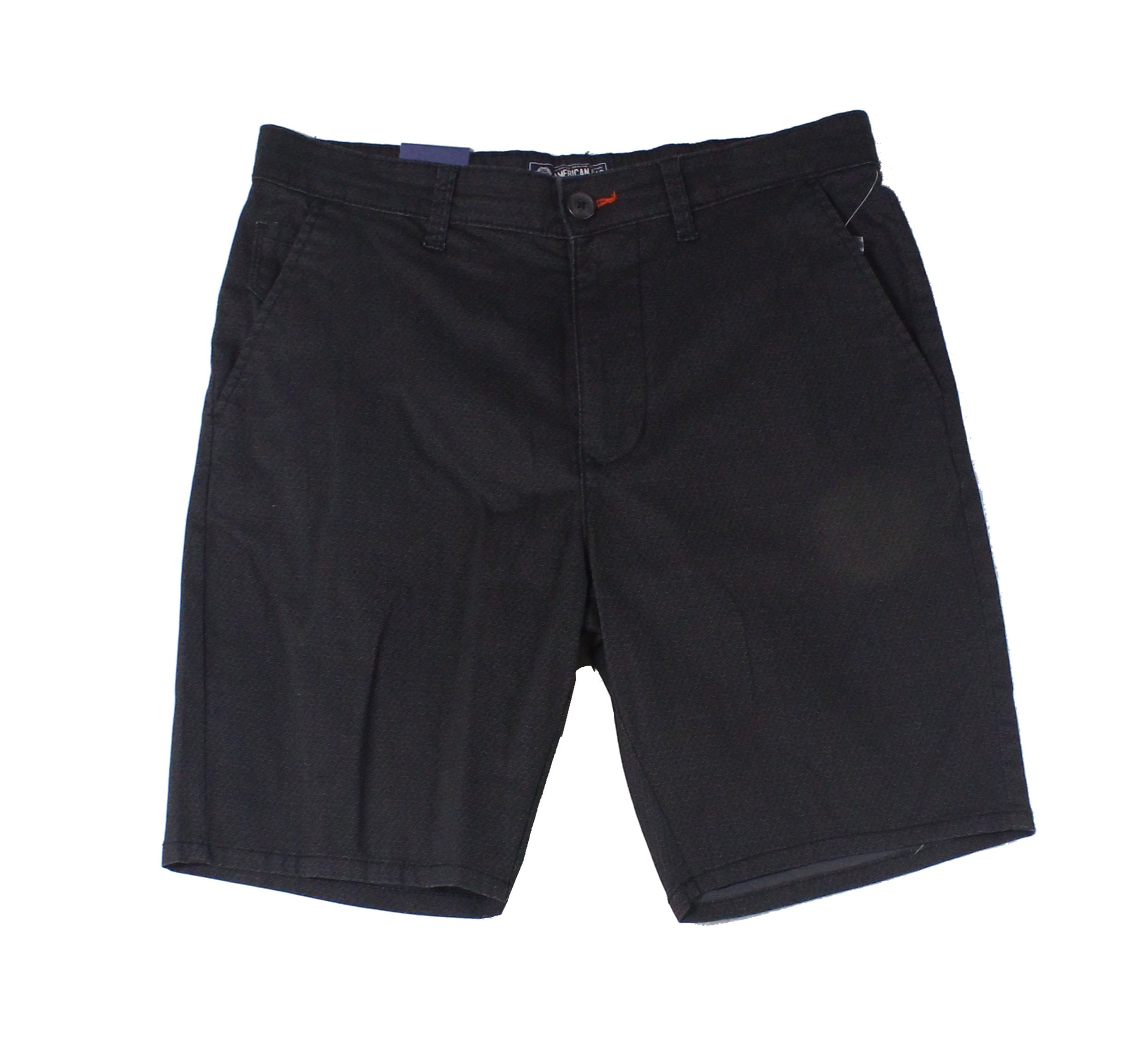 Charcoal Mens Flat-Front Chino Shorts 31 - Walmart.com