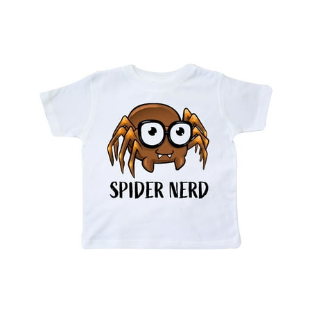 

Inktastic Spider Nerd- cute spider in glasses Gift Toddler Boy or Toddler Girl T-Shirt