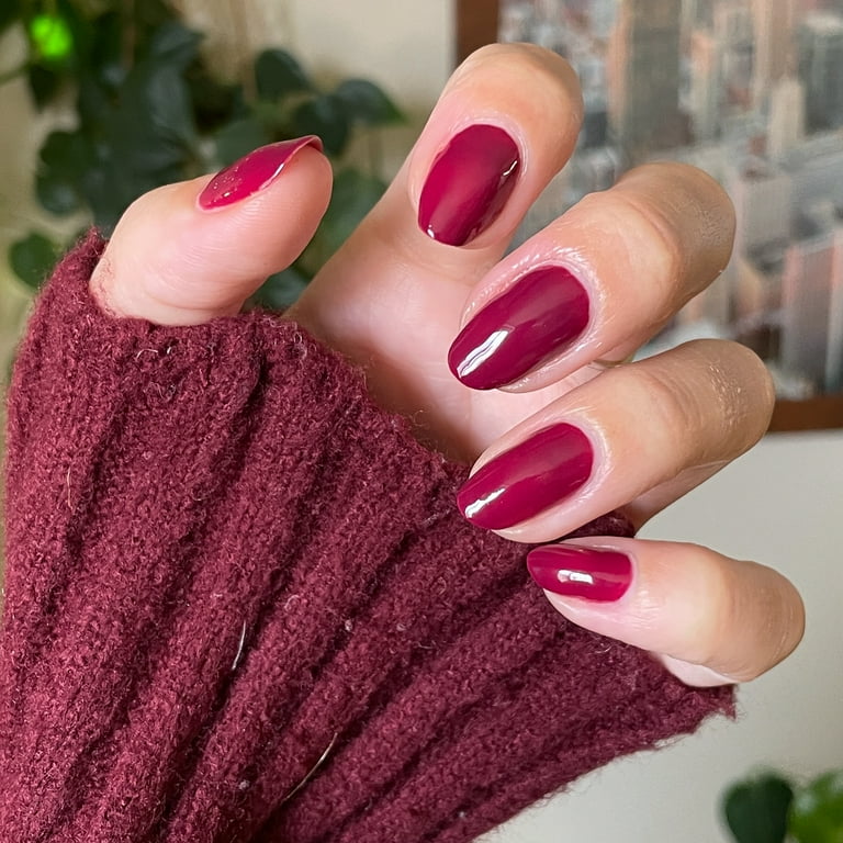 Olive June Quick Dry Nail Polish Red