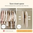 thumbnail image 4 of Organizador Armario Gong Satin Down Chaqueta Comprimida Polvo (beige L), 4 of 9
