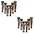 thumbnail image 4 of Becaristey 6pcs Bas Élastiques Femmes pour un Ajustement Confortable Toute la Journée Bas Hypoallergénique Femmes Résille 2Set, 4 of 6