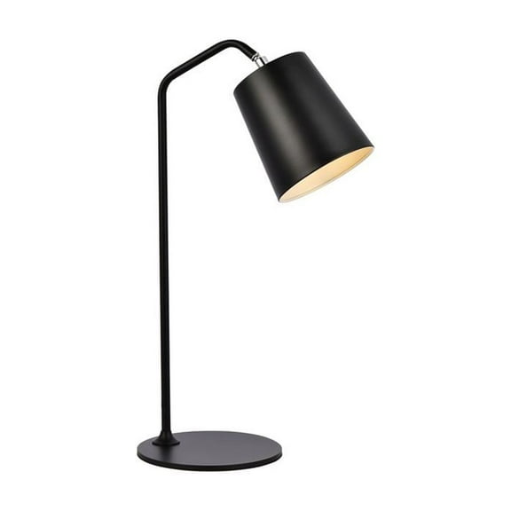 Living District Leroy 1 light black table lamp