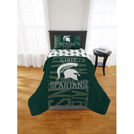 Ncaa Michigan State Spartans Affiliation Twin Full Comforter