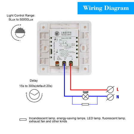 Motion Sensor Light Switch Wiring Diagram from i5.walmartimages.com