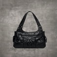 thumbnail image 1 of LNGOOR ROMWE Grunge Punk Casual Women‘s Shoulder Bag/Totes Large Capacity Handbag For Commuting, 1 of 6