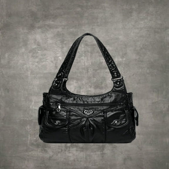 SUGARMOM ROMWE Grunge Punk Casual Women‘s Shoulder Bag/Totes Large Capacity Handbag For Commuting