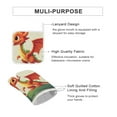 thumbnail image 3 of Cute Dragon Baby Oven Mitts And Pot Holders Sets of 4 Oven Gloves Set Potholders for Kitchen Cooking Baking Grilling Anti Scald Hot Pads And Heat Resistant, 3 of 6