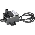 thumbnail image 2 of Fuente de jardín ultrasilenciosa Mini DC12V Micro bomba de agua sin escobillas impermeable acuario circulante 240L/H 5W 3M elevación 0 100 ℃, 2 of 5