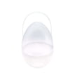 thumbnail image 4 of Handheld Transparent Opening Twisted Easter Egg Storage Box, Hollow Round Children's Toy Plastic Container for Candy and Decor, 4 of 7