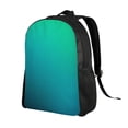 thumbnail image 2 of Haiem Green Turquoise Teal Backpack - Stylish and Durable 15-inch Laptop Backpack with Waterproof Oxford Fabric, 2 of 8