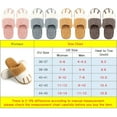 thumbnail image 2 of Spencer Fuzzy Slippers for Women Men, Comfy House Slipper Outdoor Indoor Warm Plush Bedroom Shoes Cute Cat Paw Slip-On Slipper, 2 of 9