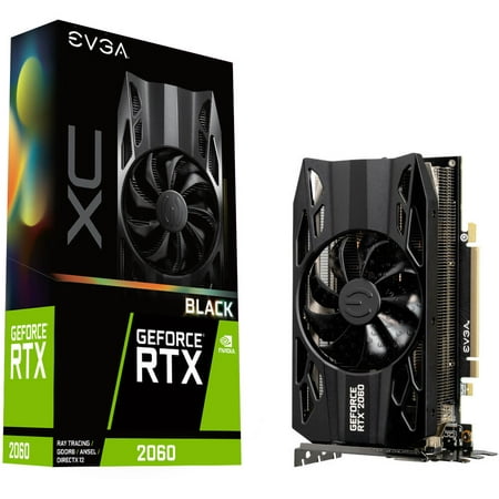EVGA GeForce RTX 2060 XC Black Gaming 06G-P4-2061-KR Graphics Card