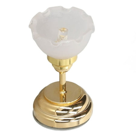 

LED Dollhouse Miniature Ceiling Light Fine Details Flower Shape 1:12 Scale Dollhouse Miniature Lamp For Ages 3 And Up For Dollhouse Accessories