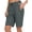 Gray, variant on Little Donkey Andy Women's Lightweight Breathable Hiking Shorts, Quick-Dry Golf Shorts with Zipper Pockets, Air-Holes Tech Dark Blue Heather M