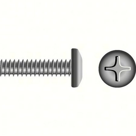 

SeaChoice 59669; 10-24 X 3 Phillips Head Pan Machine Screw 4/ Bag (Pack Of 10)