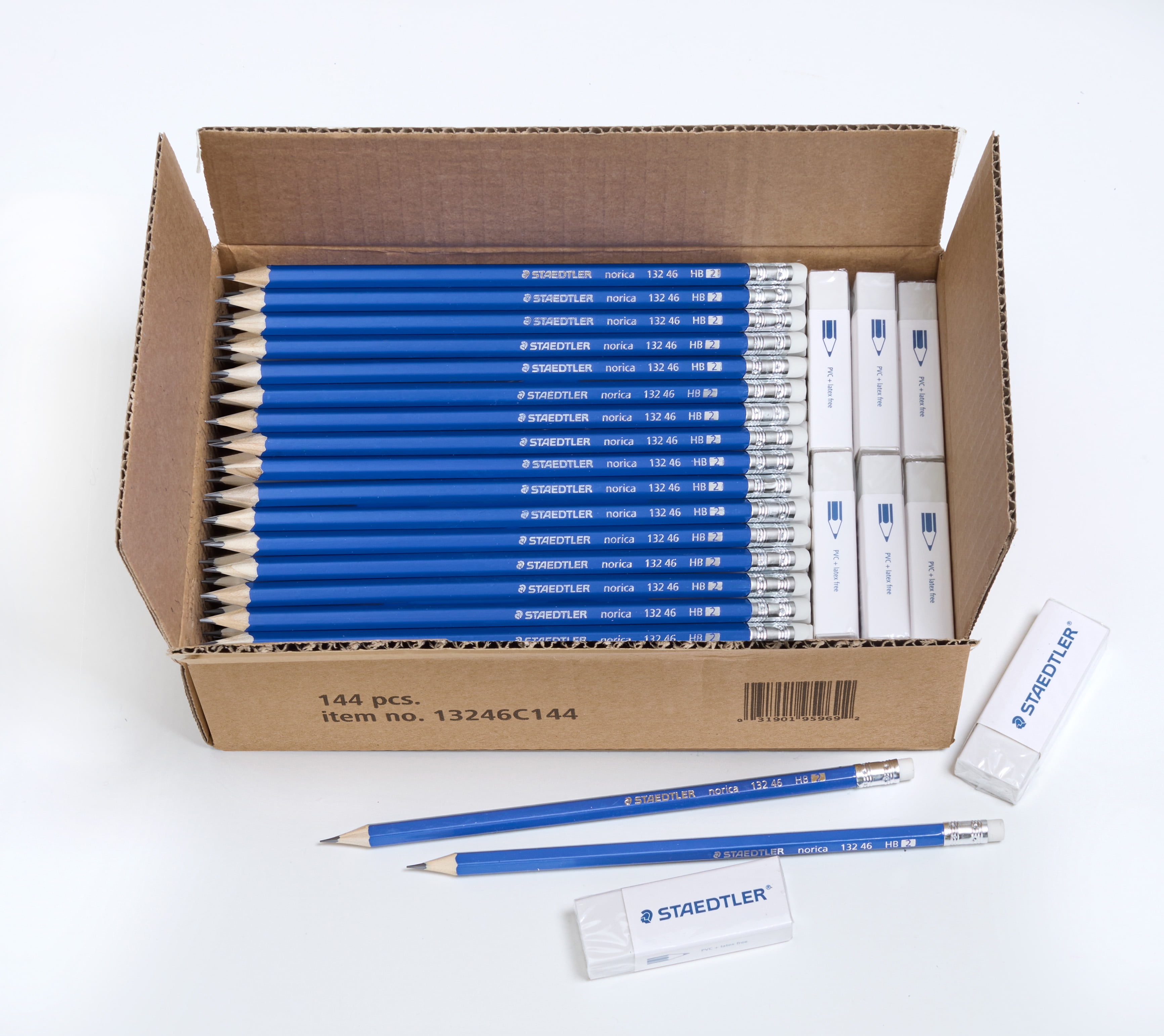 Crayon graphite Staedtler Norica HB n° 2 Pack de Classe