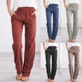 thumbnail image 3 of KZKR Womens Joggers Sweatpants, High Waist Trousers Workout Jogger Lounge Pants with Pockets, 3 of 3