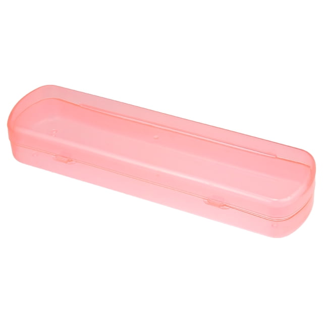 Estuche para Cepillo de Dientes para Viaje, Plástico, Rosa, 2.17x1.38x8.07
