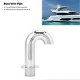 thumbnail image 5 of 1.4in Gooseneck Vent Pipe Door Window Vent Tube Fitting Connector 316 Stainless Steel for Marine Boat, 5 of 5