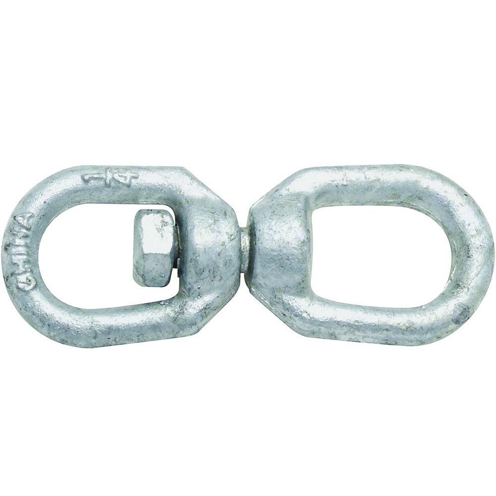 New National Hardware N241075 Chain Swivel 1/4 Inch Galvanized