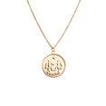 thumbnail image 3 of Collar para Mujer de Horóscopo LuckyLy, Acero Inoxidable con Baño de Oro 18k y Dije de Signo Zodiacal, Modelo Astra dorado UNITALLA, 3 of 8