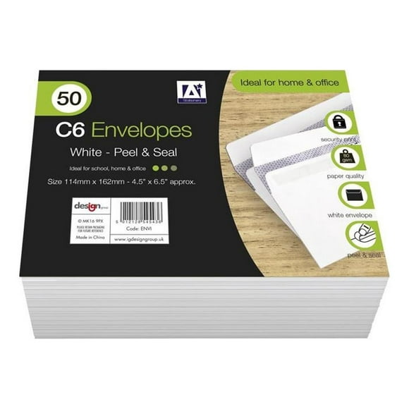 Anker Enveloppes C6 (Pack de 50)