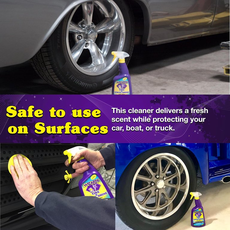 purple dressing tire shine CarBrite Purple Dressing