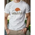 thumbnail image 1 of Sun Mountains Woods Pure Cotton Men's T-shirt Comfort Fit, 1 of 5