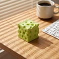 thumbnail image 4 of TOYOUME Cheese Block Squishy, 2 inch, Green, 4 of 6