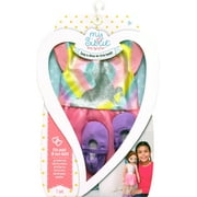 My Sistie Doll Unicorn Dress W/Shoes - Rainbow & Pink W/Purple Shoes