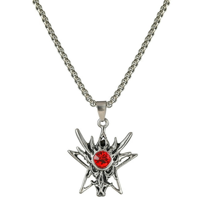 Punk Necklace Gothic Dragon Head Hanging Pendant Necklace Fashion Sweater Chain