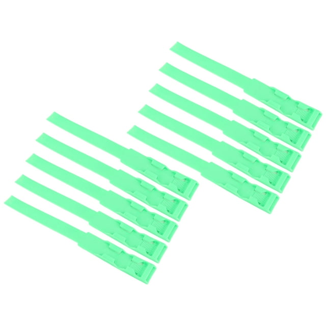 Cow Cattle Identification ID Bands 10pcs Livestock Marking Rings & Color Options for Farm Supplies