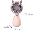 thumbnail image 3 of XGFHYJEH Hand Held Fan, Mini Fan Handheld, Hand Held Fan Rechargeable, Portable Folding Hand Held Cooling Fan, 3 of 4