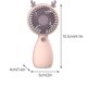 thumbnail image 3 of Ventilador pequeño portátil recargable de mano para estudiantes, ideal para dormitorios y clases., 3 of 4