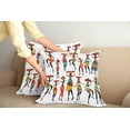 thumbnail image 2 of Ambesonne Tribal Throw Pillow Cover 2 Pack, Women, 24", Multicolor, 2 of 7